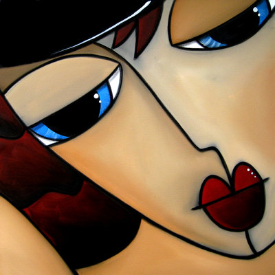 Selfie, reproduction d'art sur toile tendue