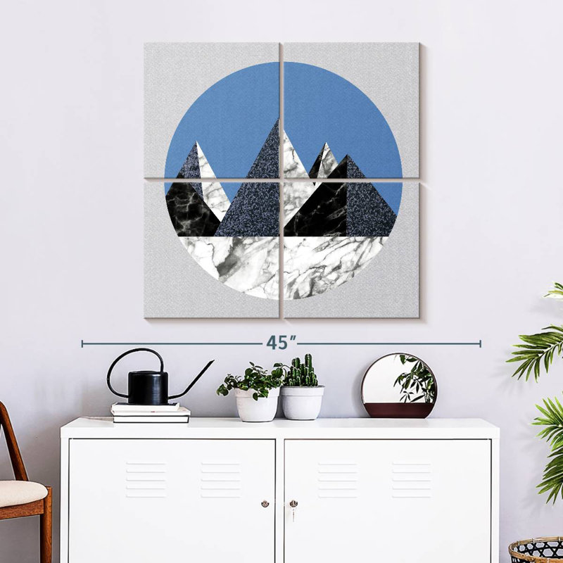 Basic Mountain, 32" H x 32" W