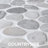 Picturesque Interlocking 11.81" x 11.81" Natural Pebblestone Mosaic Floor and Wall Tile (0.97 Sq. Ft. / Each)-49414426