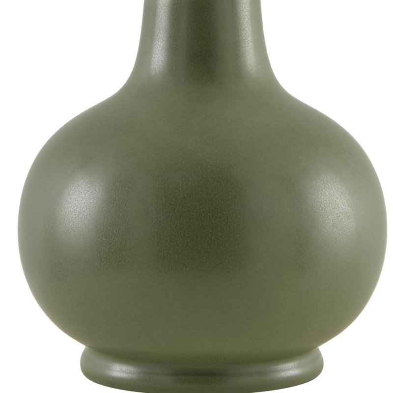 Abat-jour tambour Momsen, Vert foncé, H 13 po x l 8 po x P 8 po