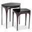 Deacon Glass Nesting End Table