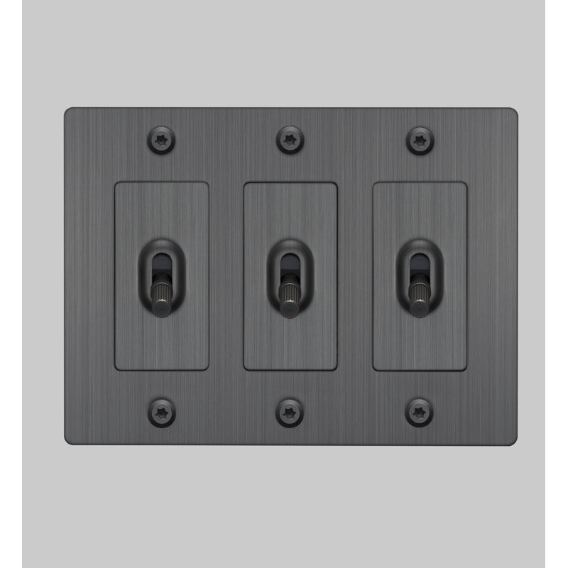 3G Toggle / Linear / Without Logo, Antique Bronze