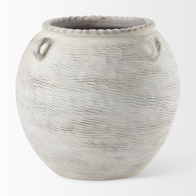 Vase de plancher en céramique Barsby, 2 pièces