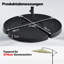 Axxton 6kg Plastic Free Standing Umbrella Base