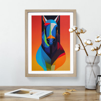 Abstract Horse No.4 - Wall Art