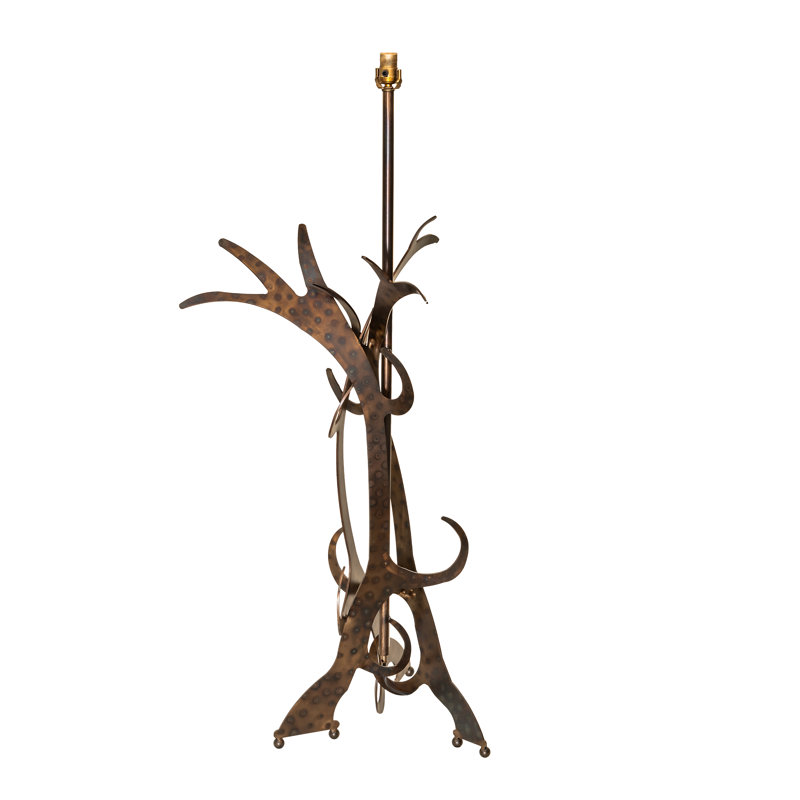 STEEL ANTLER FLOOR BASE