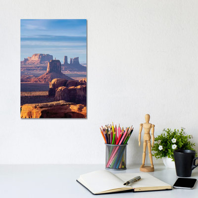 Hunts Mesa Navajo Tribal Park Sunrise III 1 Piece Wall Art on Canvas