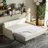 Upholstered Daybed with Trundle Bed-516176480