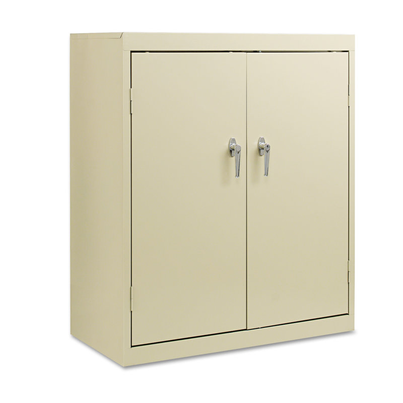 Putty Lockable Office Cabinet with Adjustable Shelving