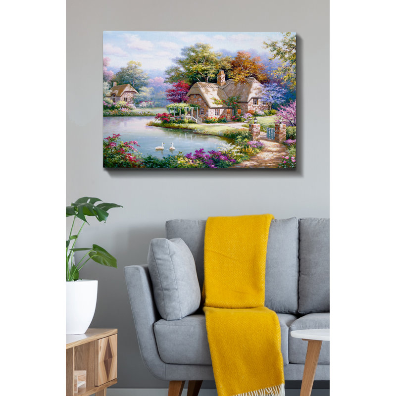 Peinture sur toile tendue