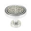 Spectra Origami knob in chrome finish-1547865065