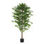 Ficus artificiel avec pot et tronc de bois 74 po Larry