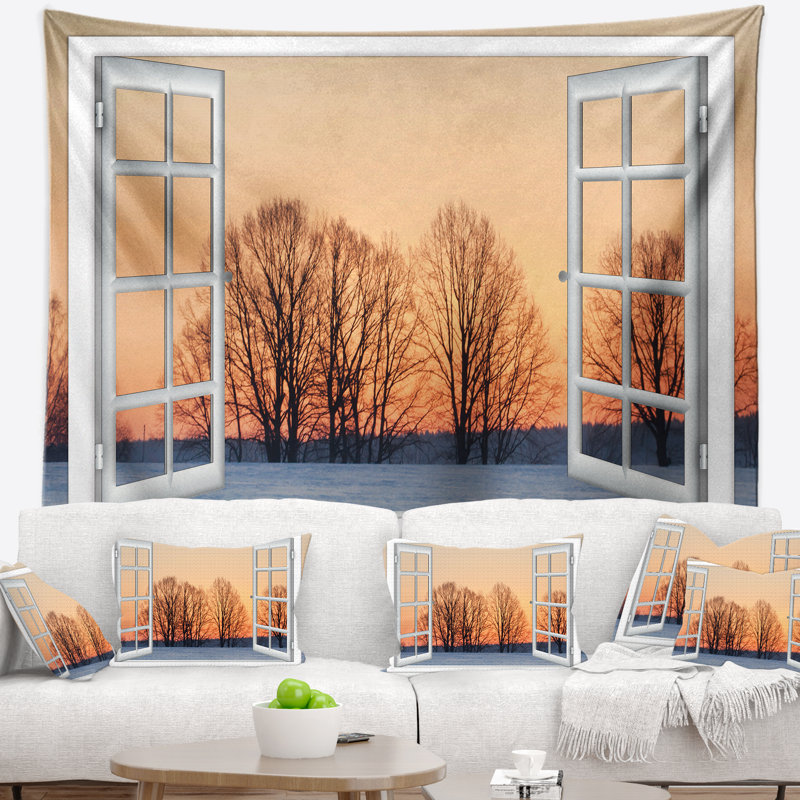 Polyester Tapestry, 50" H x 60" W