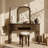 46" W Transitional Vanity W/ Stool, Espresso