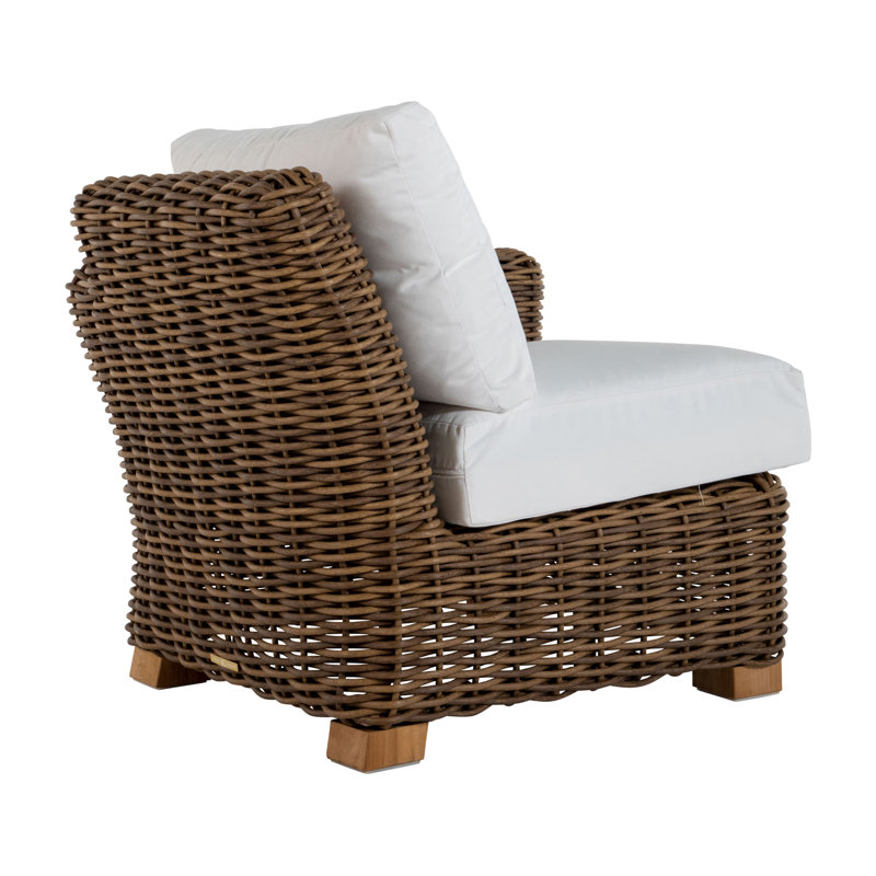 Montauk Left Hand Facing Seating Component, Right Hand Facing, Welt + Standard fill, Avila Natural White