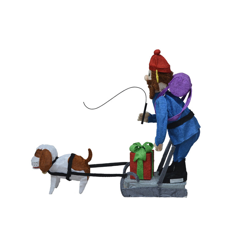 Éclairage Yukon et chien