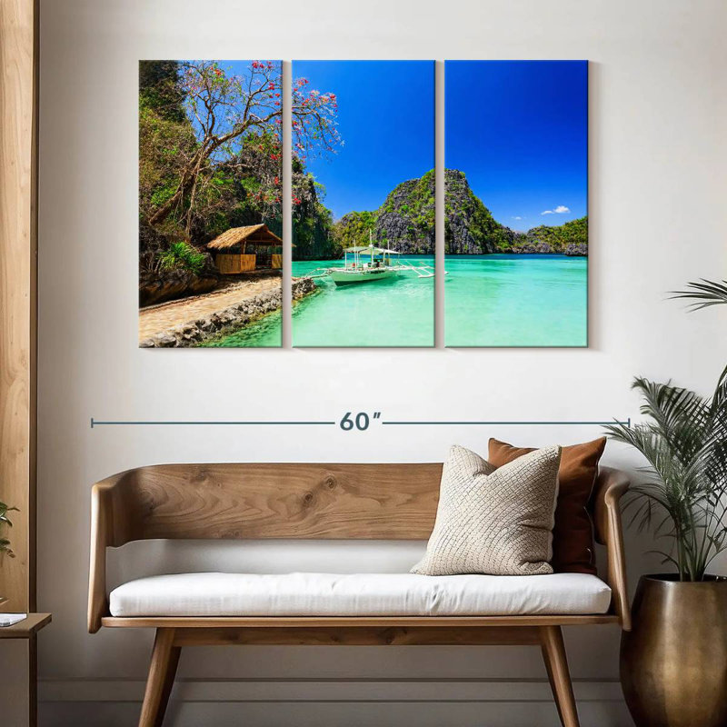 Gillard Amazing Coron Beach, H 32 po x l 50 po