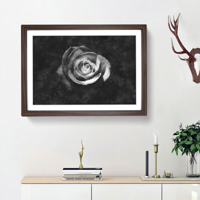 Rose Rodion Kutsaev - Picture Frame Painting Print
