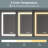 Recessed or Surface LED Mirror Medicine Cabinet, Defogger, Touch Sensor, 3 Colors, Dimmer, Outlets and USBs-472285237