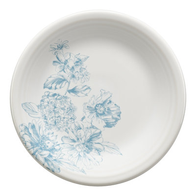 Fiesta Botanical Floral Classic Rim 7 1/4 Inch Salad Plate