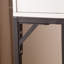 Bureau de coiffeuse avec miroir lumineux et prise de courant