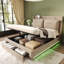 Solid Wood Bed-1340609679