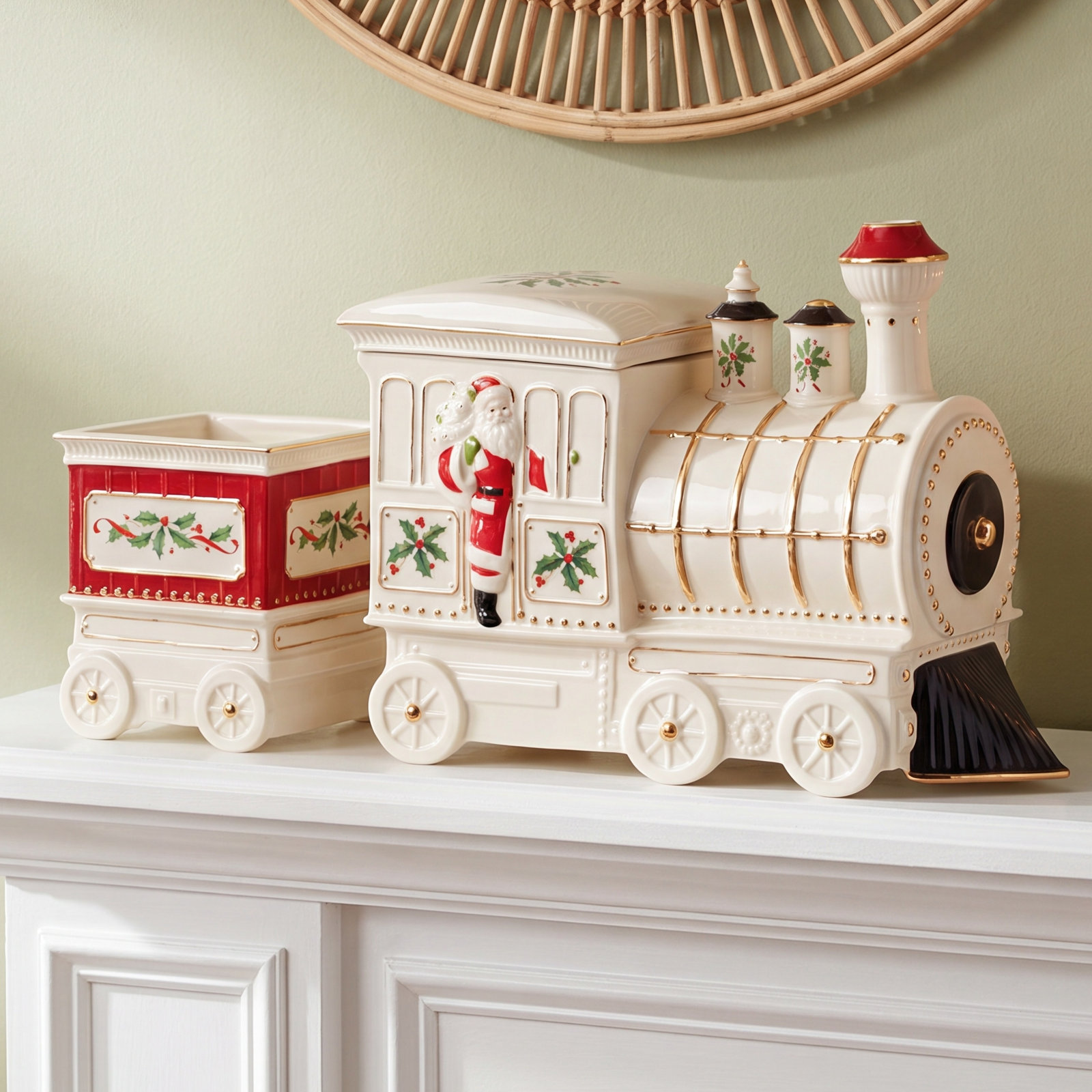 Holiday 5-Piece Train Serving Set