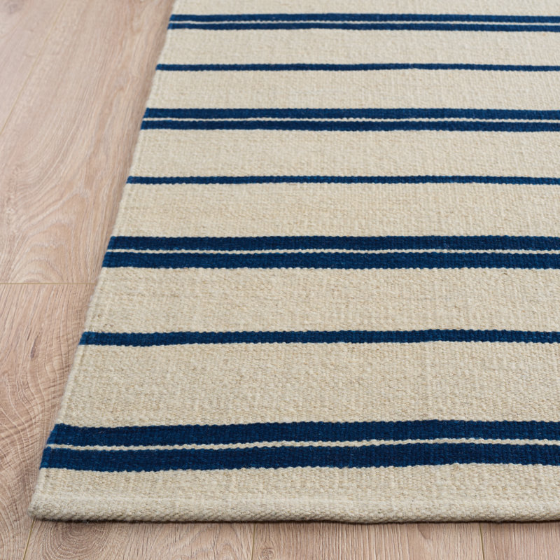 Ralph Lauren Sagaponeck Stripe Wool Striped Rug, Rectangle 10' x 14'