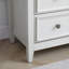 Commode Hallstein avec 5 tiroirs, poignées en métal et surface en grain de bois-1560064604