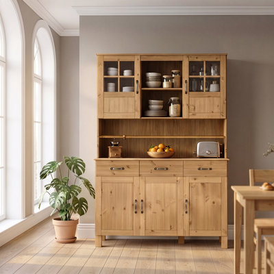 Martindale 125cm Solid Wood Sideboard