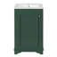 Meuble-lavabo de 20 po avec lavabo en céramique, ensemble de meuble-lavabo simple autoportant avec porte à fermeture douce, tablette réglable, style moderne-122273810