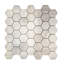 White Oak Marble 2" Hexagon Mosaic