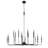 Okeefe 16 - Light Iron Dimmable Chandelier