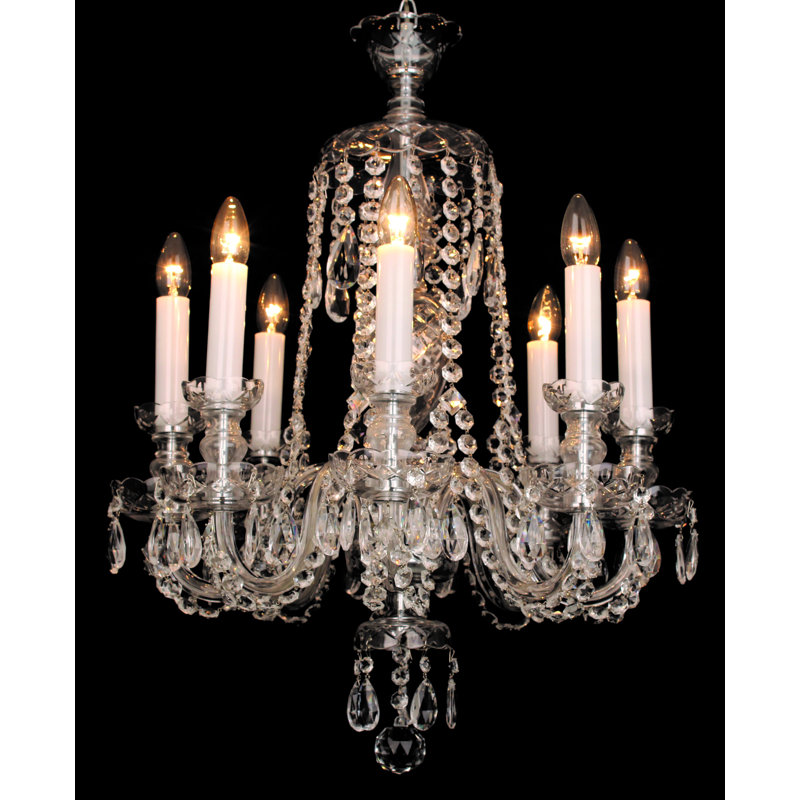 Weatherford 8 - Light Candle Style Chandelier