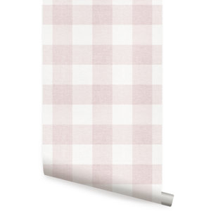 Martianna Checkered Peel and Stick Wallpaper Panel