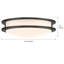 Plafonnier encastré à DEL 5 tasses Ohara-915701971-915701981-1039680599