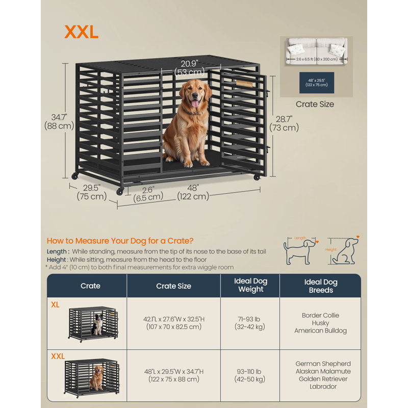 Pet Crate with 1 Door