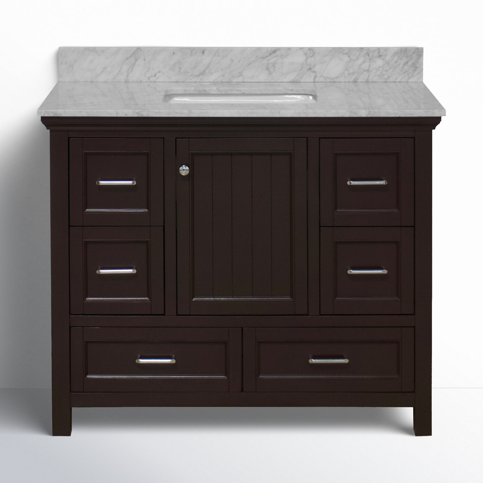 Maven 42'' Single Bathroom Vanity, Chocolate