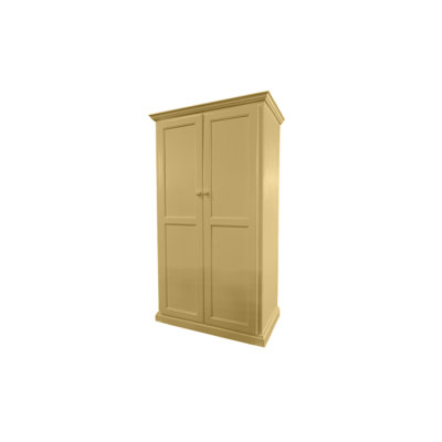 Breeda Solid Wood Armoire Desk