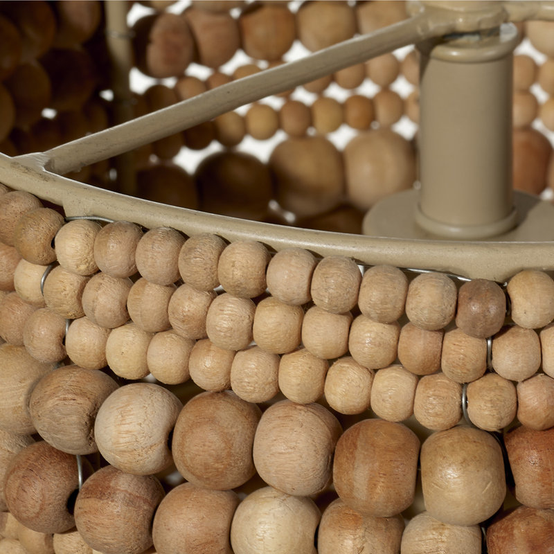 Strand 1 - Light Pendant, Natural Wood