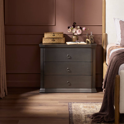 Table de chevet Talese - Bronze lisse