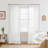 Semi Sheer Scalloped Edge Linen Coastal Beach Window Curtains for Living Room Bedroom 2 Panels Rod Pocket-1854734663-1869890797