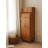 Medieval‑style Cherry Wood Multi‑layer Jewelry Cabinet with Wheels for Bedroom