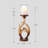 Woodsy Scented Designer Candle with Wood Holder