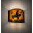 Tierno Steel Flush Mounted Sconce
