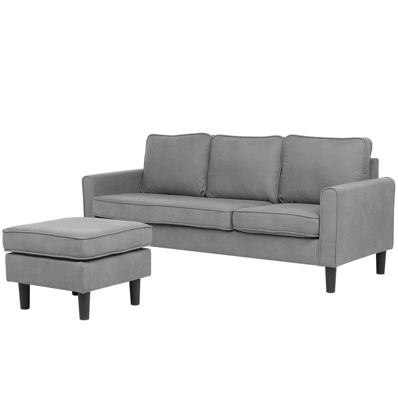 Glenside 3 Seater Sofa, Light Grey