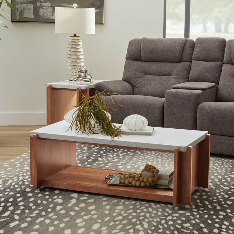 Ashland Rectangular Coffee Table With Casters