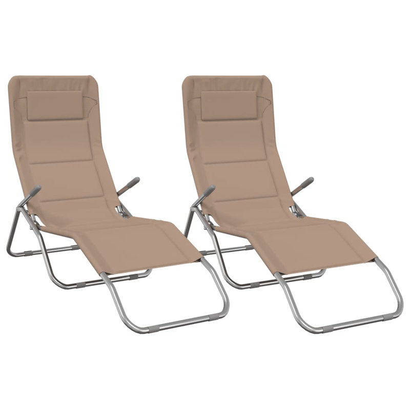 133cm Long Reclining Double Chaise, Taupe