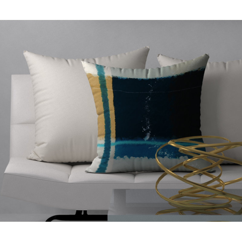 Coussin décoratif carrée indéniablement pétillant, 24 po x 24 po