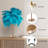 LED Feather Table Lamp With Touch Switch-1537083701